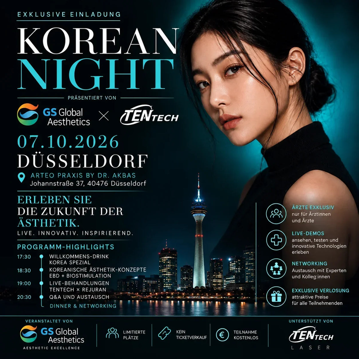 KOREAN NIGHT in Düsseldorf: 7. Oktober